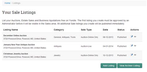 Search Auction Results for Free .